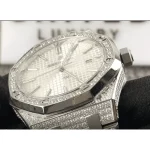 Audemars Piguet Royal Oak 15400 Iced Out - Image 4