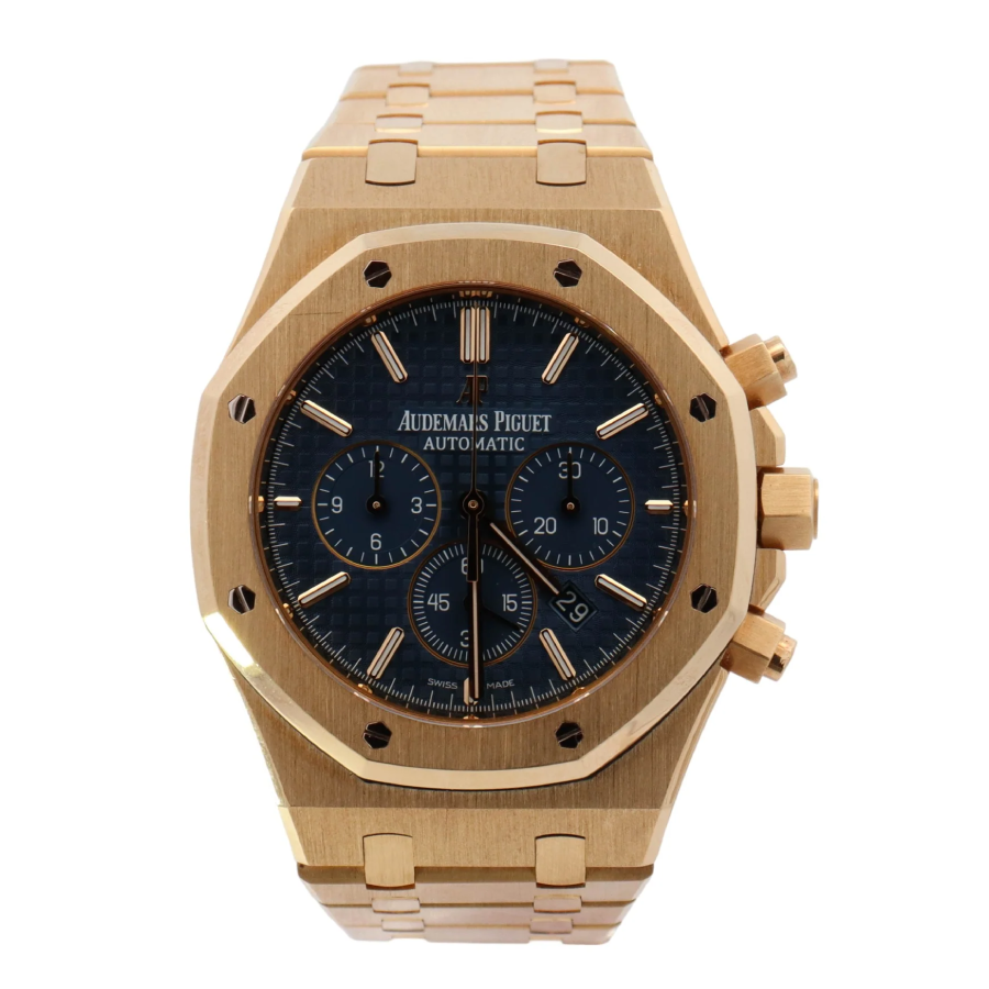 Audemars-Piguet-Royal-Oak-Chronograph-26320-Replica Audemars Piguet Royal Oak Chronograph 26320ST.OO.1220ST.01 Blue Dial - Image 1