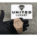 Audemars Piguet Royal Oak AP160SF296 Iced Out Rose Gold - Image 6