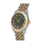 Rolex Datejust 278243-0016 Yellow Gold & Green Dial Jubilee - Image 2