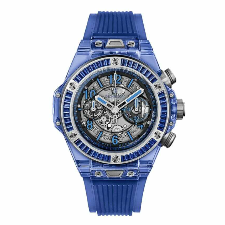 Hublot-Sapphire-Replica Hublot Big Bang Unico Sapphire 411.JX.4802.RT Transparent Case - Image 1