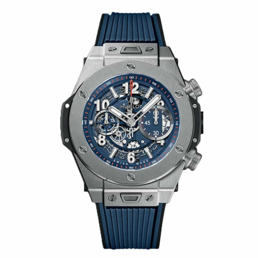 Hublot-Transparent-Blue-Replica-1 Hublot Big Bang Unico Blue 411.NX.5179.RX "Sapphire - Image 1