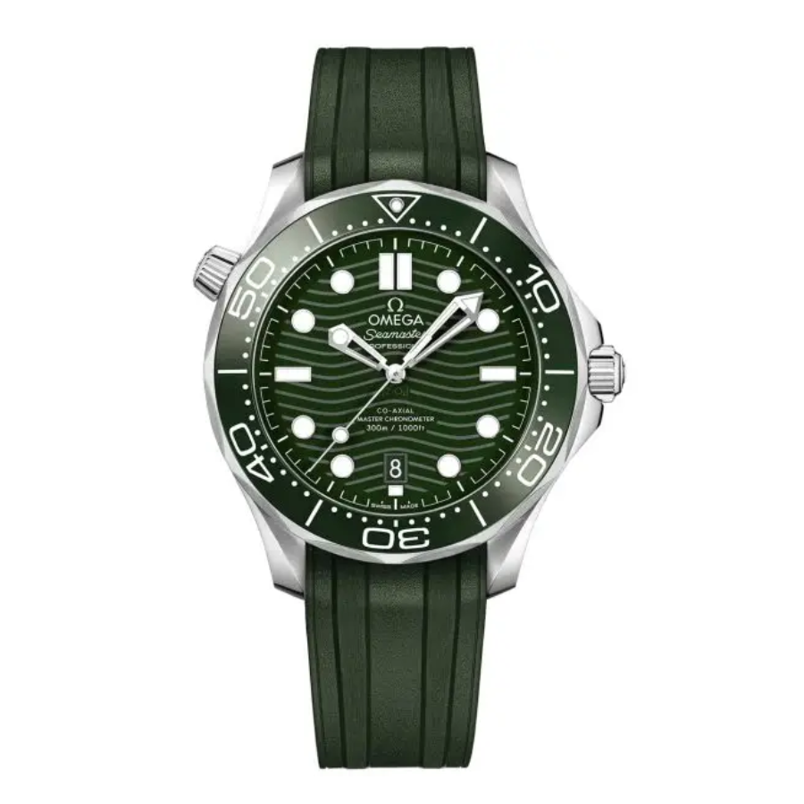 Omega-Seamaster-Diver-300M-Green-Replica111 Omega Seamaster Diver 210.30.42.20.10.001 Green - Image 1