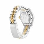 Rolex Datejust Yellow Gold Steel Diamond Dial 69173 Jubilee - Image 3