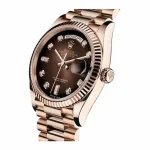 Rolex Day-Date 128235 Brown Ombre Dial - Image 3