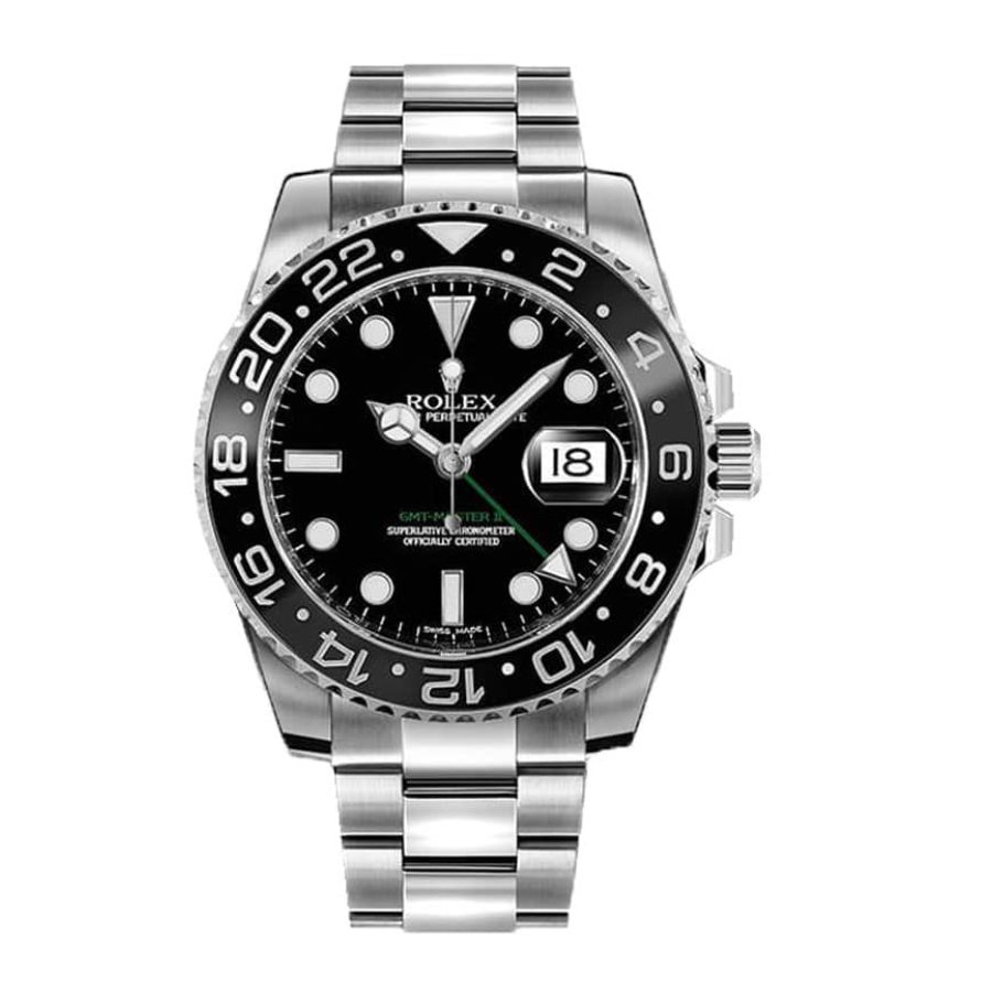 Rolex-GMT-Master-II-116710LN-0001-Black-Dial-Oyster-Replica Rolex GMT-Master II 116710LN Black Dial Oyster - Image 1