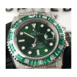 Rolex Submariner 116610LV Hulk Iced Out - Image 3