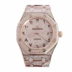 Audemars Piguet Royal Oak AP160SF296 Iced Out Rose Gold
