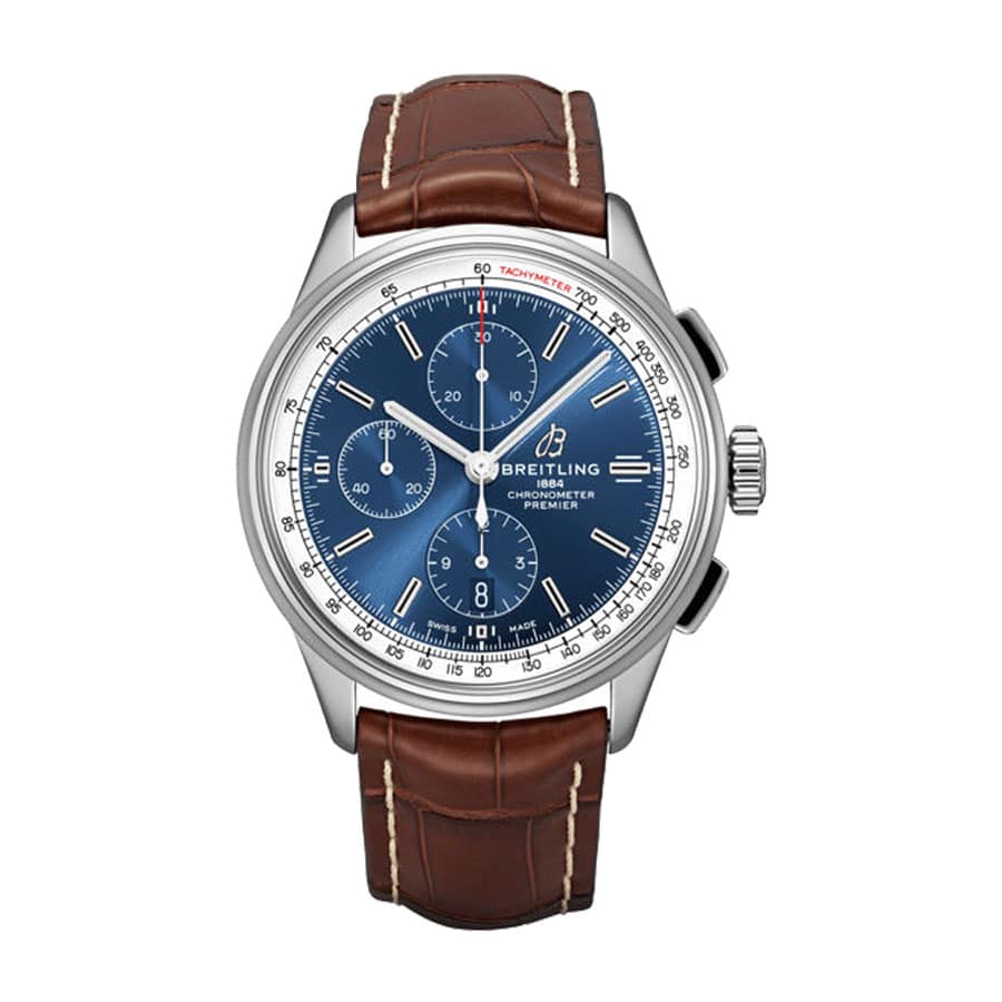 breitling-premier-automatic-chronograph-a13315351c1p2-blue-dial-replica Breitling Premier B01 Chronograph A13315351C1P2 Blue Dial - Image 1