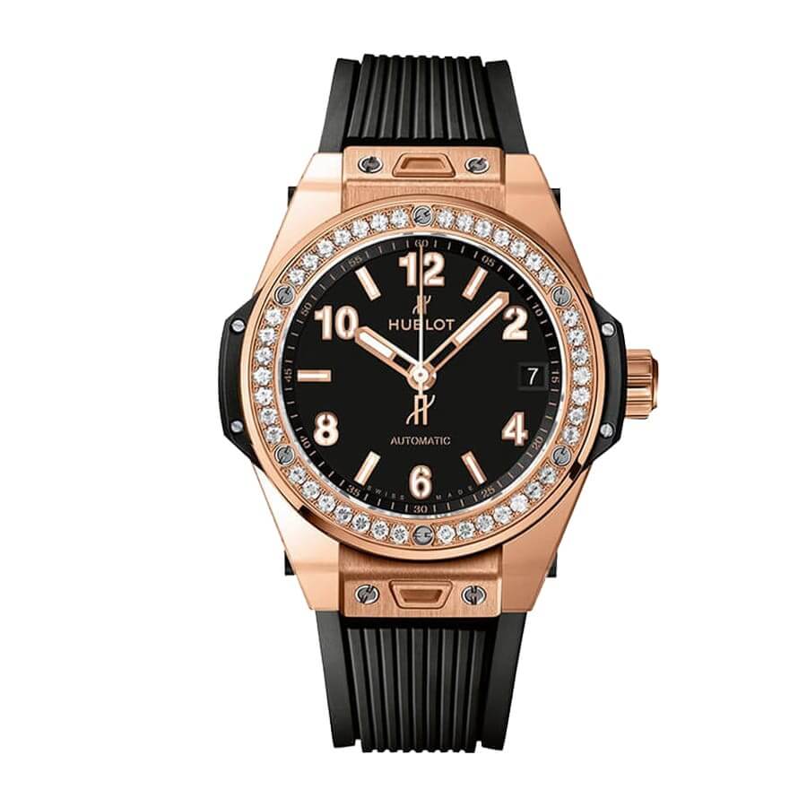 hublot-big-bang-39mm-replica Hublot Woman Big Bang One Click King Gold Diamond 465.OX.1180.RX.1204 - Image 1