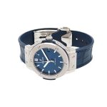 The Hublot Classic Fusion Automatic Blue Sunray Dial Titanium 565.NX.7170.LR - Image 3