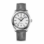 Omega Seamaster Aqua Terra Co-Axial Master Chronometer 220.13.38.20.02.001 Leather Grey