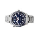 Omega Seamaster Planet Ocean 232.90.42.21.03.001 Blue Dial - Image 4