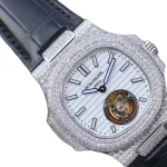 Patek Philippe Nautilus 5711 Tourbillon Jumbo White Dial - Image 2