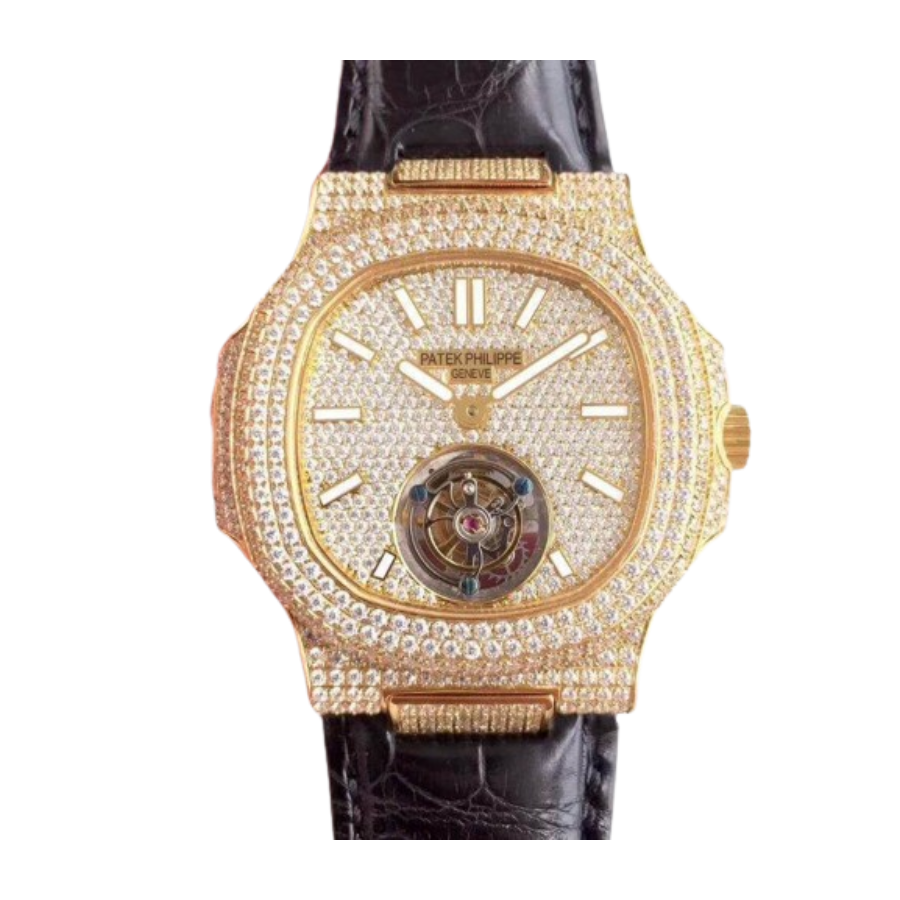 patek-philippe-nautilus-tourbillion-yellow-gold-dial-5711-jumbo-replica-6 Patek Philippe Nautilus 5711 Tourbillon Jumbo Yellow Gold Dial - Image 1