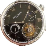 Patek Philippe Tourbillon Moonphase Black Dial - Image 3