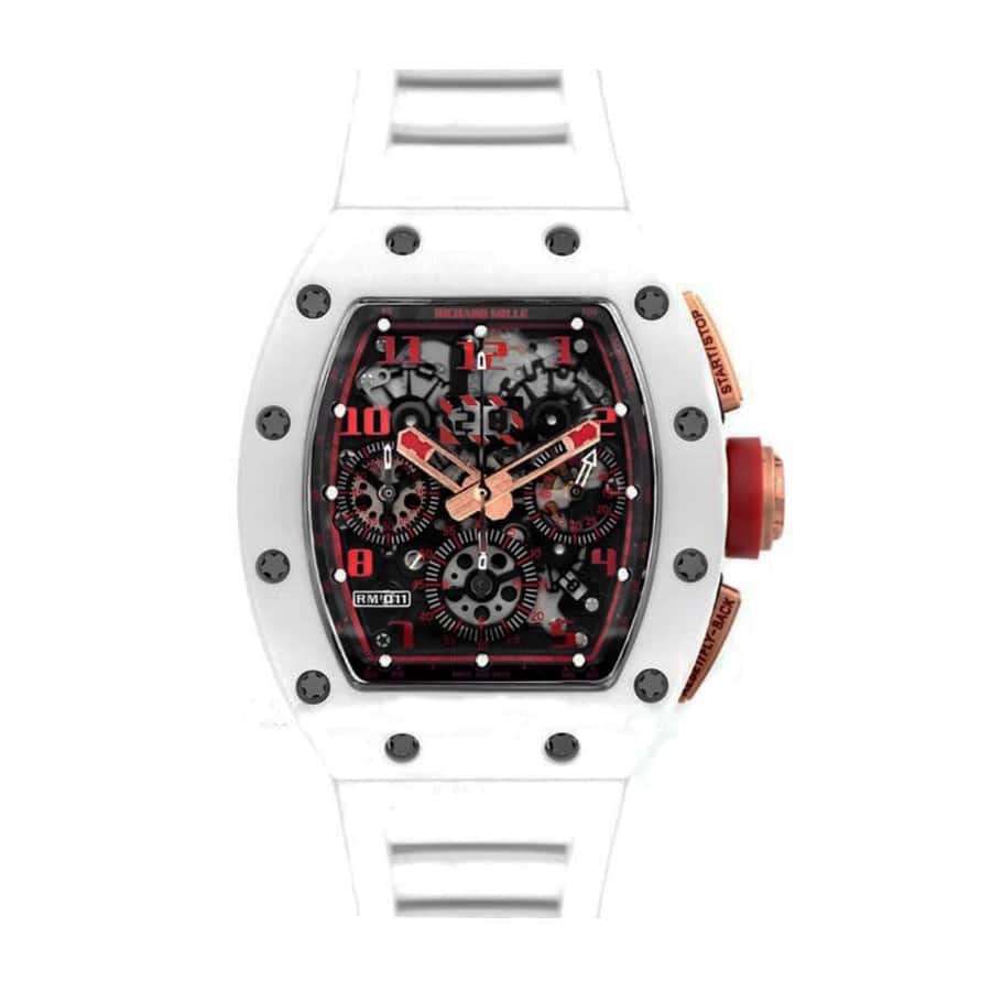 richard-mille-rm011-fm-flyback-chronograph-white-demon-limited-chronograph-replica Richard Mille RM 011 White Demon Chronograph - Image 1