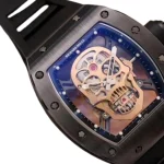 Richard Mille RM 52-01 Tourbillon Skull Black Dial - Image 3
