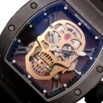 Richard Mille RM 52-01 Tourbillon Skull Black Dial - Image 4