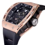 Richard Mille RM 52-01 Tourbillon Skull Dial Rose Gold - Image 5