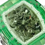 Richard Mille RM 56-01 Tourbillon Green Transparent Case - Image 4