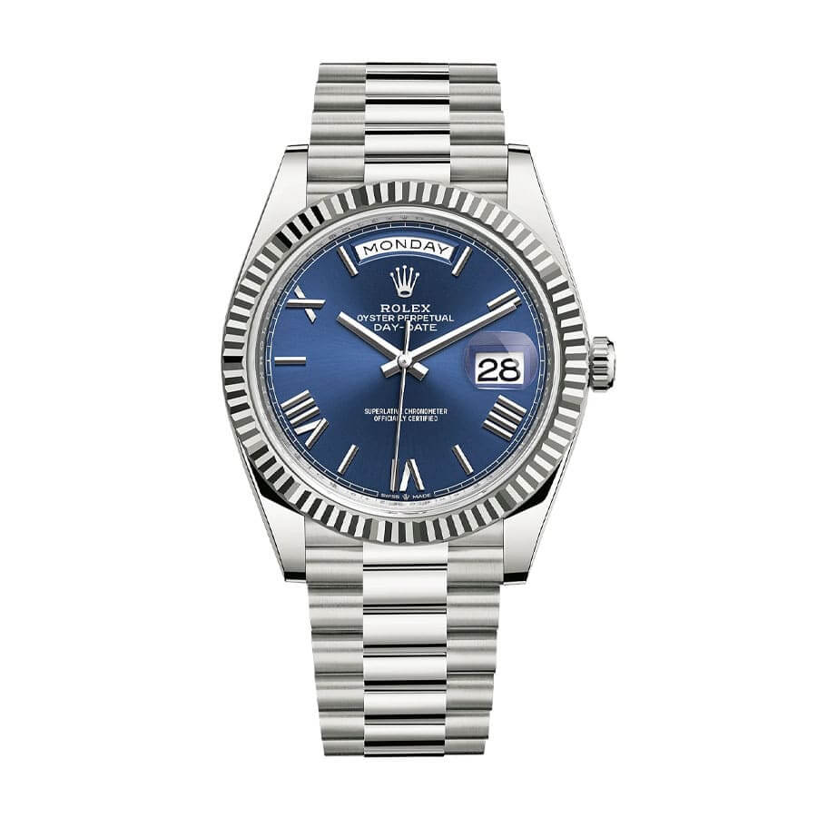rolex-1 Rolex Day-Date 228239-0002 Blue Dial - Image 1