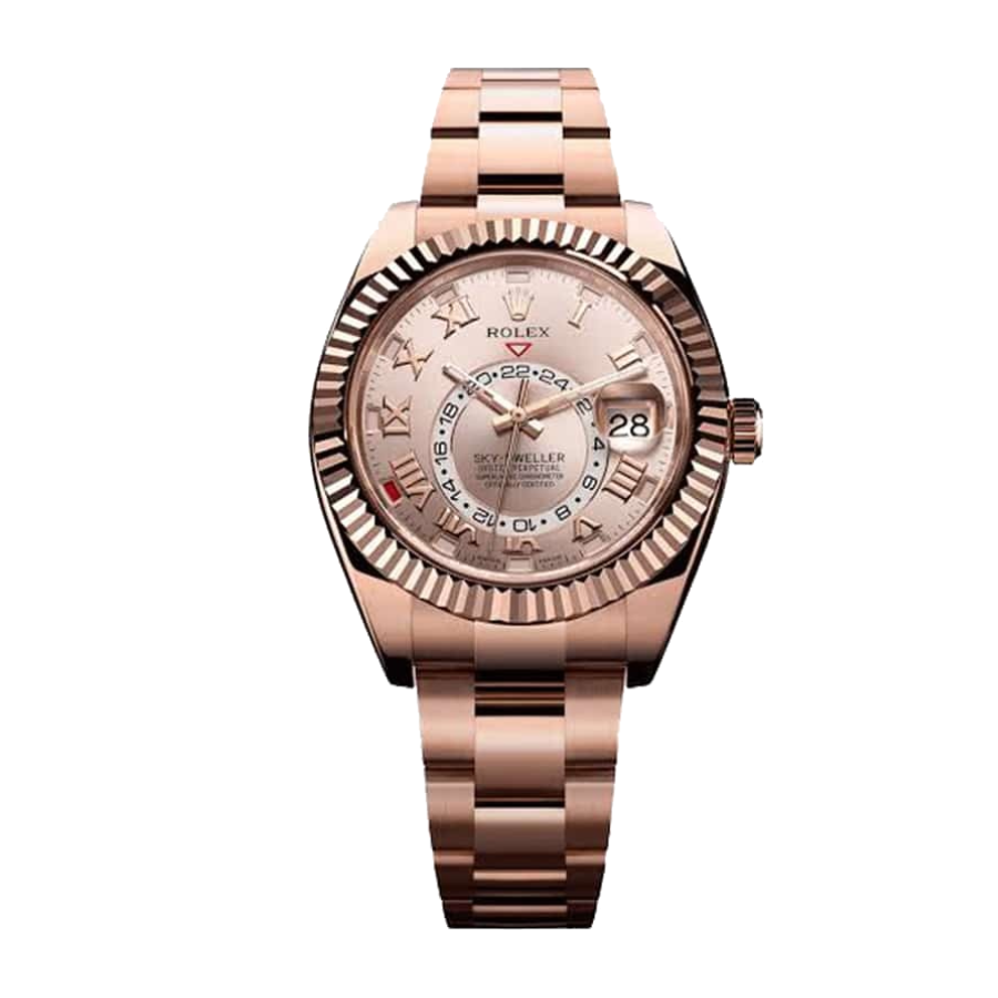rolex-326935-replica-2-1 Rolex Sky-Dweller 326935 Everose Gold - Image 1