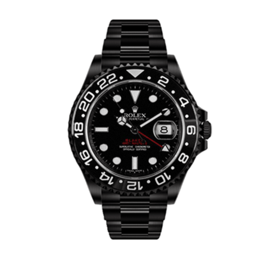 rolex-blaken-gmt-master-ii-single-red-replica-1 Rolex GMT-Master II 126710LN Blaken Single Red - Image 1