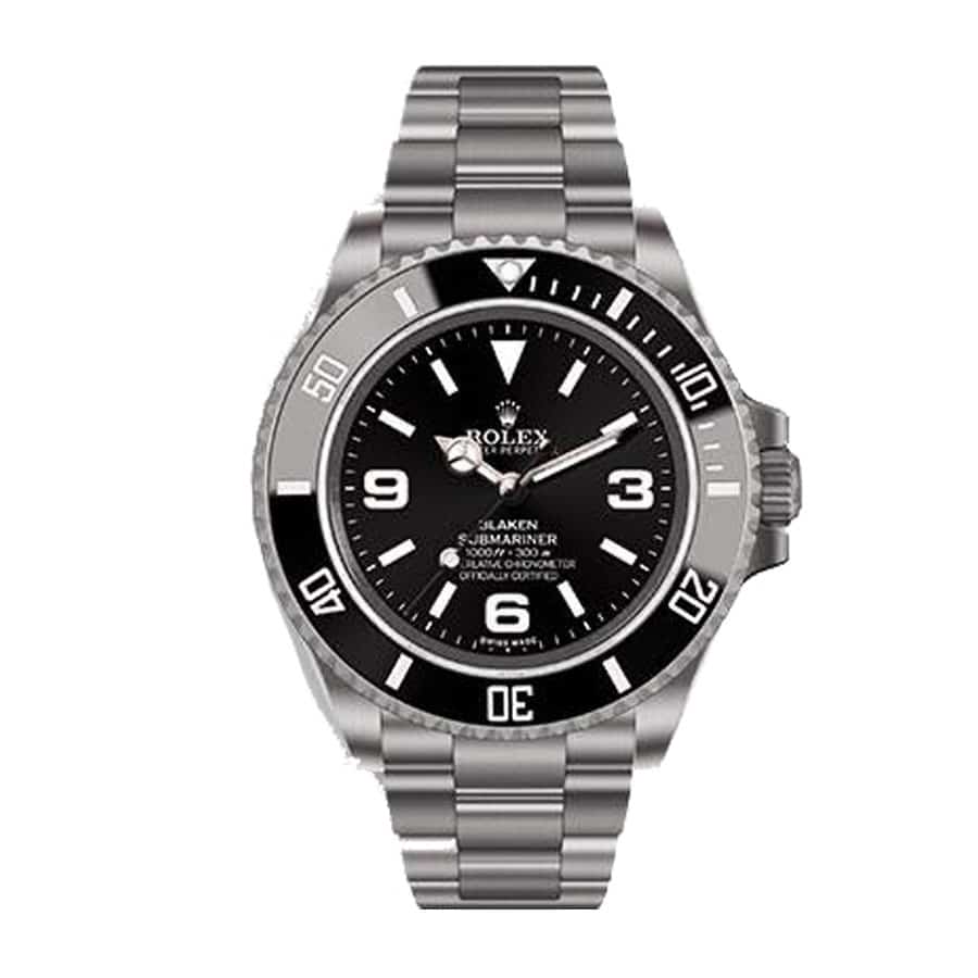 rolex-blaken-submariner-black-dial-6190-box-replica Rolex Submariner 6190 Blaken Black Dial - Image 1