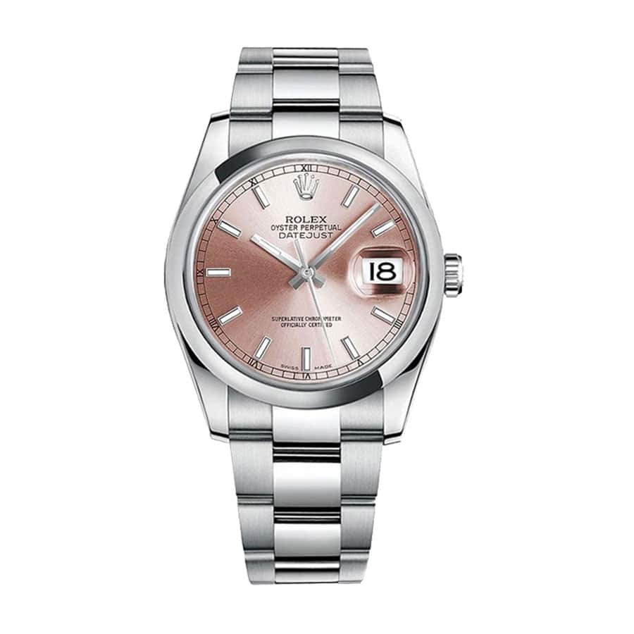 rolex-datejust-116200-36mm-steel-automatic-champagne-silver Rolex Datejust 116200-0079 Exclusive - Image 1