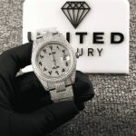 Rolex Datejust 116300Iced Out Arabic Dial - Image 2