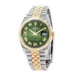 Rolex Datejust 126283RBR Green Roman Dial - Image 2