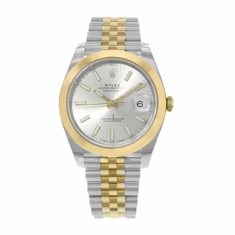 rolex-datejust-126303-41mm-yellow-gold-steel-automatic-slate-dial Rolex Datejust 126303-0002 Yellow Gold - Image 1