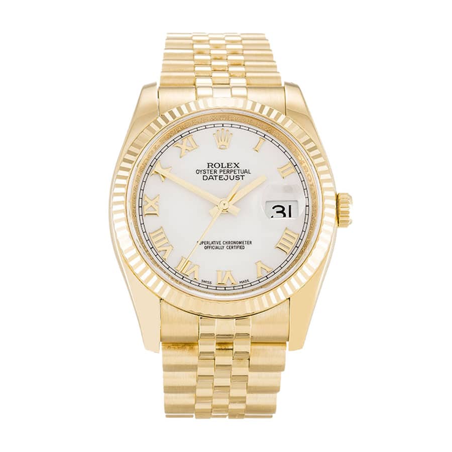 rolex-datejust-178274-31mm-steel-gold-automatic-silver-dial Rolex Datejust 116238 Gold - Image 1