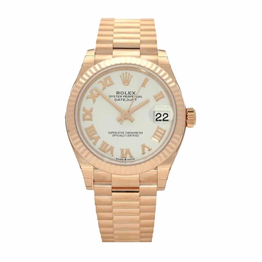 rolex-datejust-278275-31mm-midsize-rose-gold-white-dial Rolex Datejust 278275 Rose Gold - Image 1