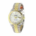 Rolex Datejust Yellow Gold Steel Diamond Dial 69173 Jubilee - Image 2