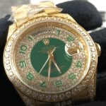 Rolex Day-Date 118348 Iced Out  Green Dial - Image 3