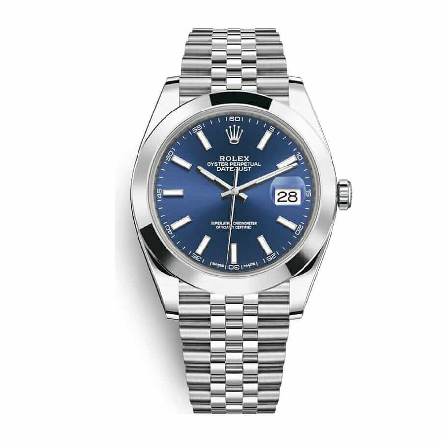 rolex-datejust-oyster-datejust-ii-steel-white-gold-126234-blue-dial-replica-main Rolex Datejust 126300 Blue Dial - Image 1