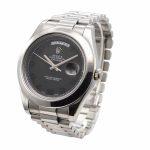 Rolex Day-Date 218206 Black Dial - Image 2