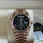 Rolex Day-Date 228235 Smoke Ombre Black Dial - Image 2