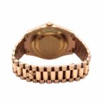 Rolex Day-Date II 218235 Black Dial Rose Gold - Image 4