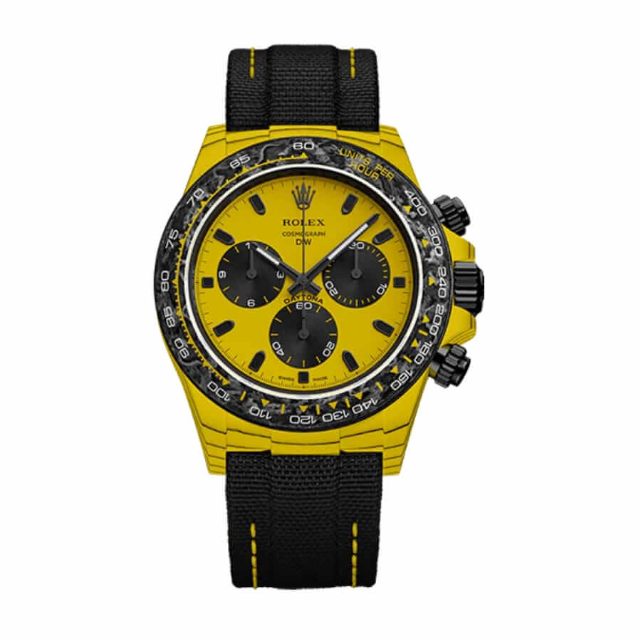 rolex-daytona-cosmograph-116508-unitedluxury-man Rolex Daytona DIW Bumblebee - Image 1