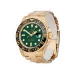 Rolex GMT-Master II 11678LN Yellow Gold Green Dial Oyster - Image 3