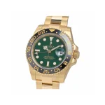 Rolex GMT-Master II 11678LN Yellow Gold Green Dial Oyster - Image 2