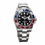 Rolex GMT-Master II Black Dial "Pepsi" Red/Blue Ceramic Bezel Oyster Bracelet 116719BLRO Replica - Image 2