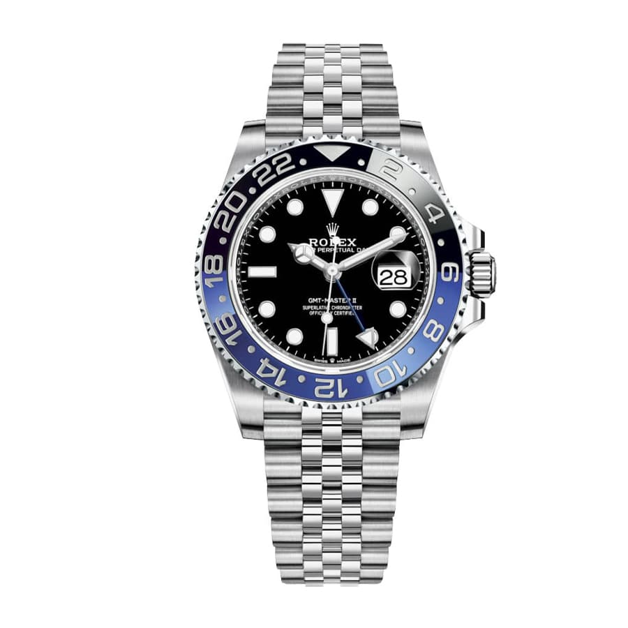 rolex-gmt-master-ii-ceramic-black-and-blue-bezel-batman-jubilee-116710blnr-replica Rolex GMT-Master II 116710BLNR Batman - Image 1