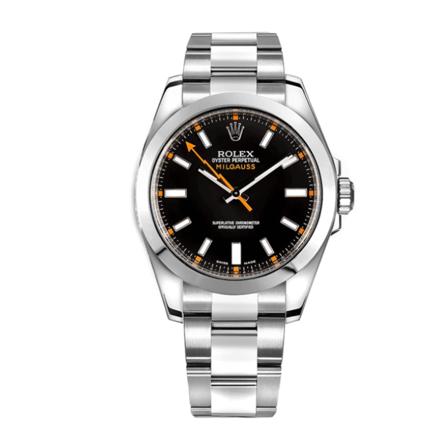 rolex-milgauss-116400-replica-4 Rolex Milgauss 116400 Black Dial - Image 1
