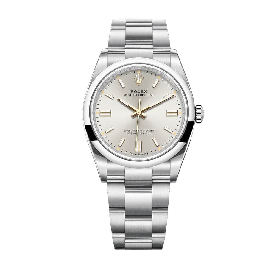 rolex-oyster-perpetual-grey-dial-126000-replica Rolex Oyster Perpetual 126000 Grey Dial - Image 1