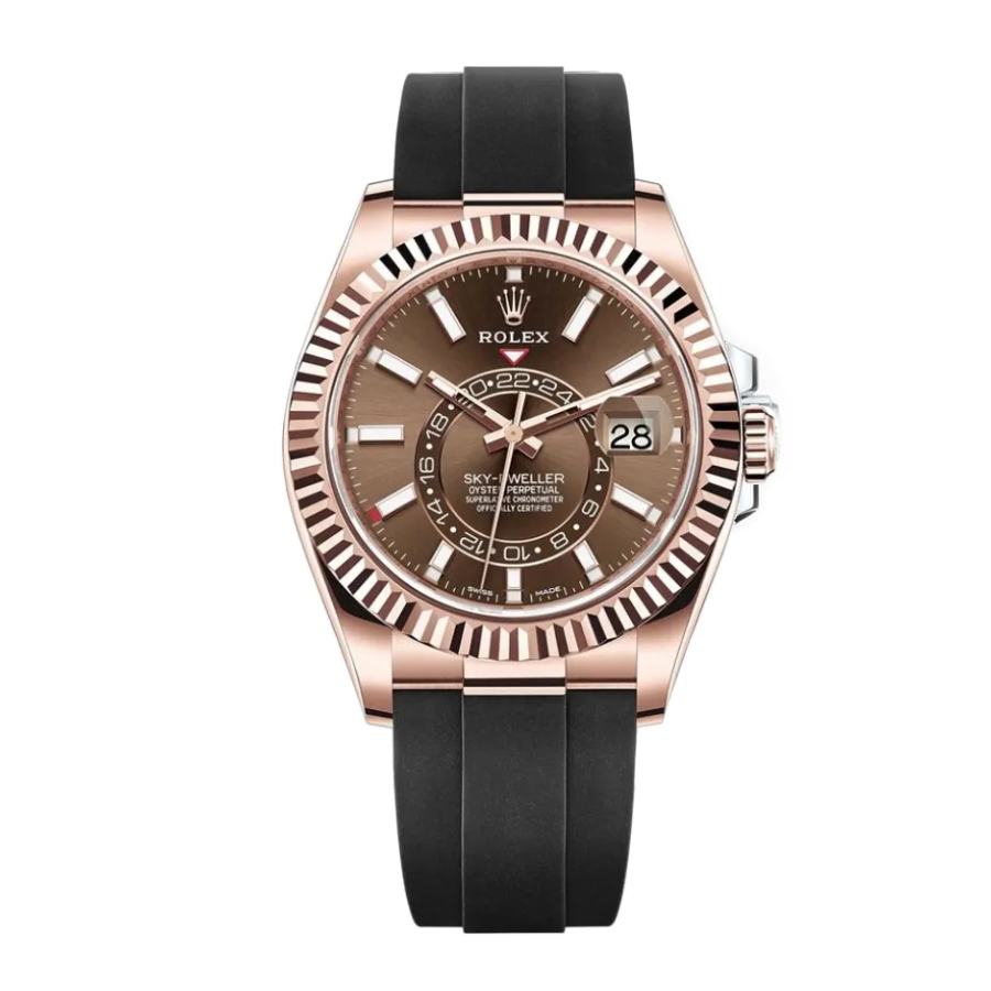 rolex-sky-dweller-chocolate-replica-1 Rolex Sky-Dweller 326235 Chocolate Dial - Image 1